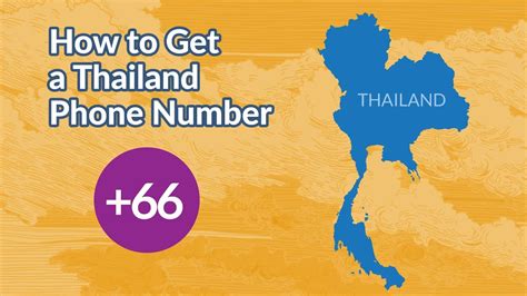 Telephone numbers in Thailand .